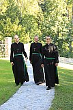 Brothers while praying the rosary & in the recreation