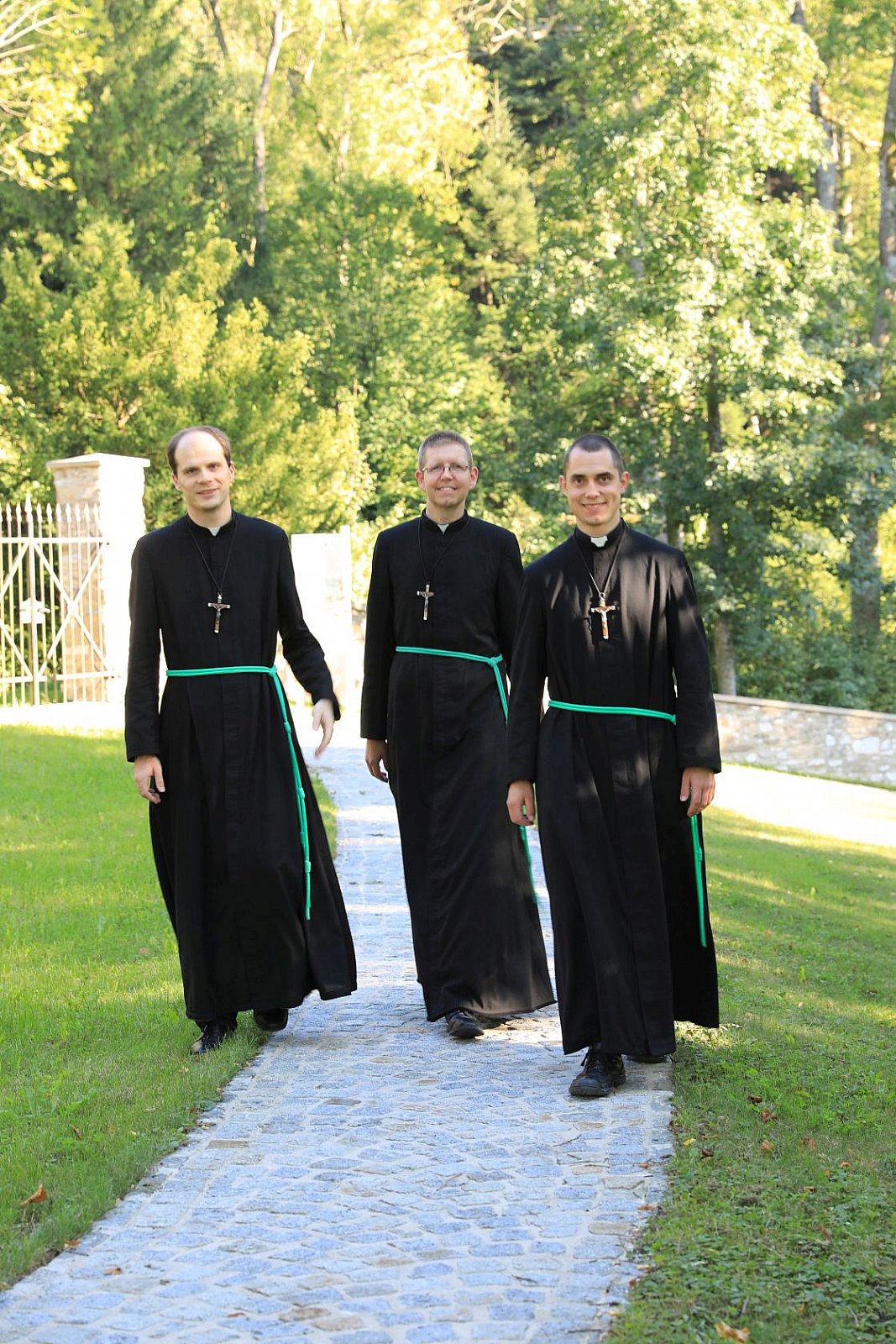 Brothers while praying the rosary & in the recreation