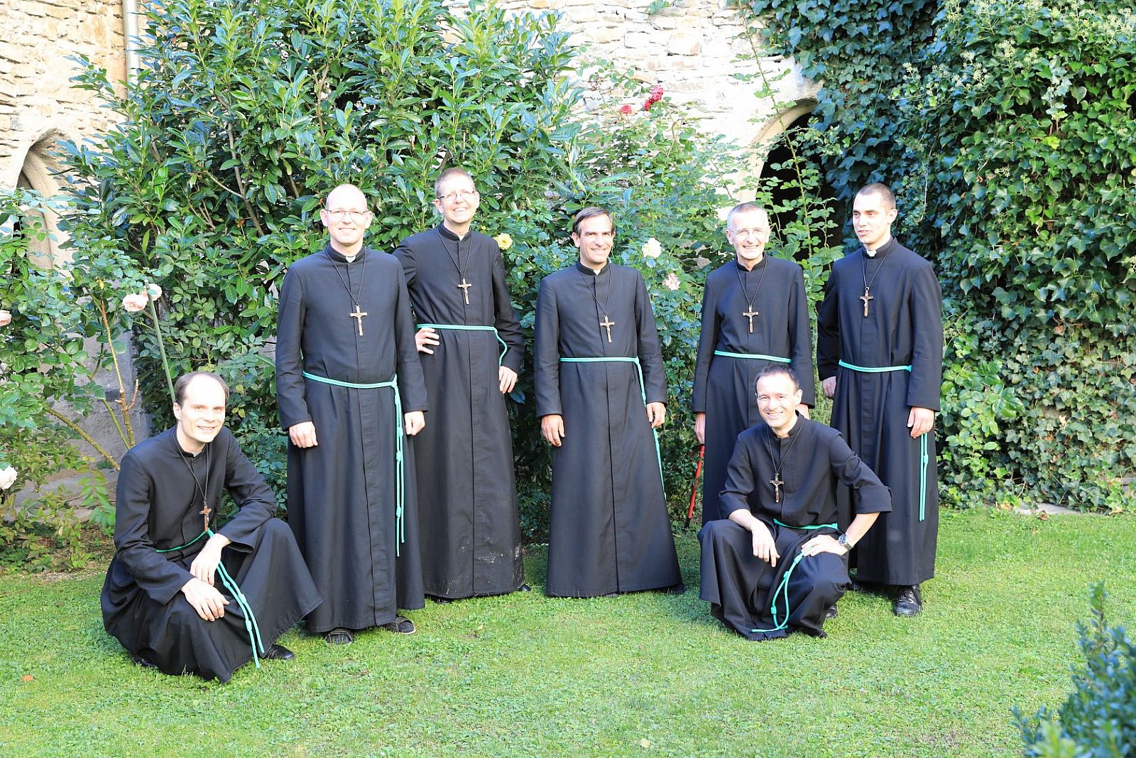 Brothers while praying the rosary & in the recreation