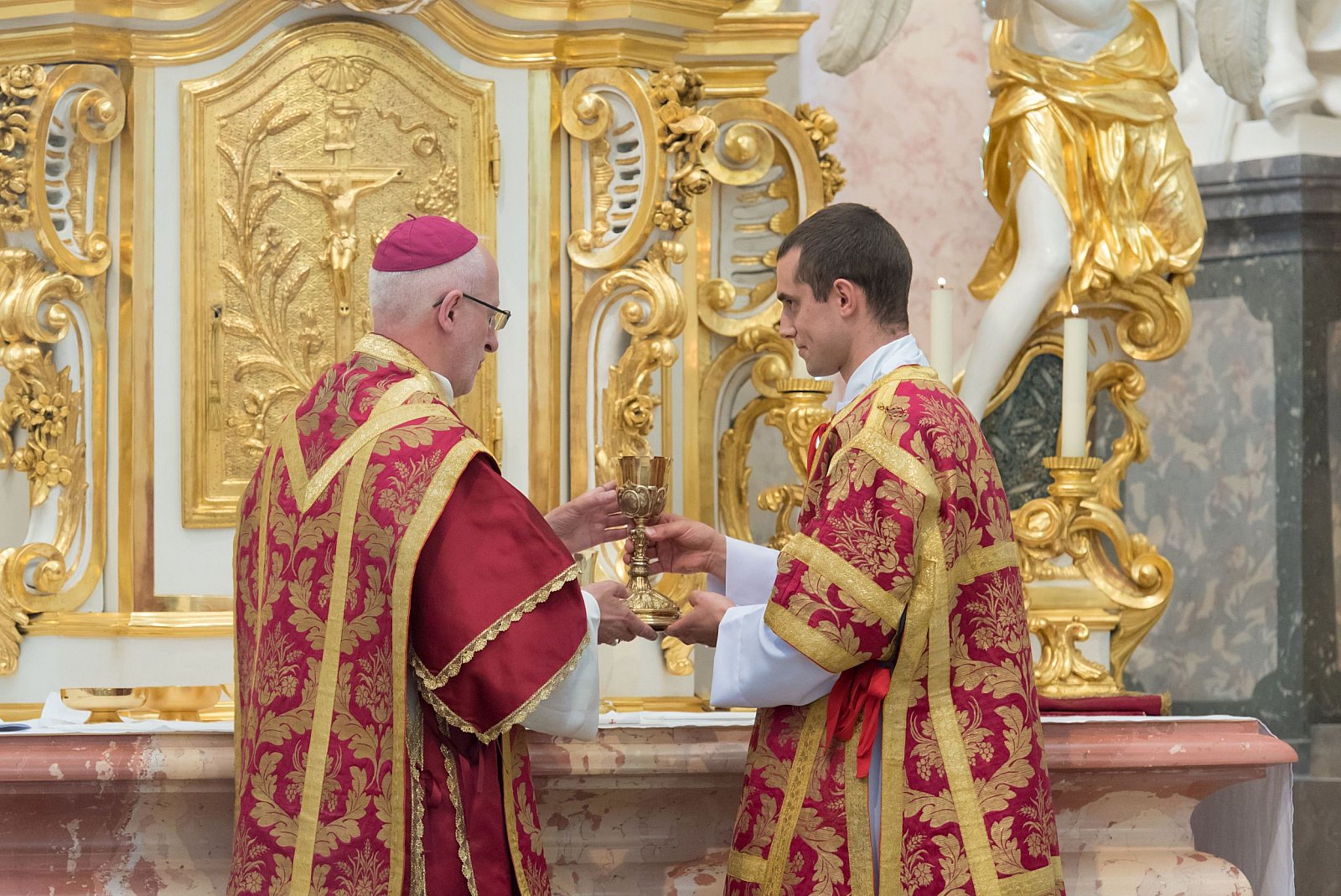Deacon consecration Br. Michael G. and Br. Martin P.