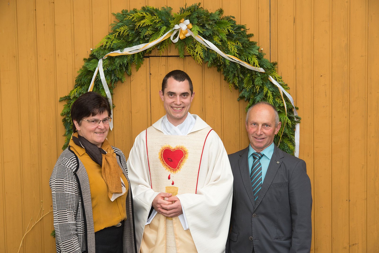 Home first Mass of Br. Martin P. Thaller