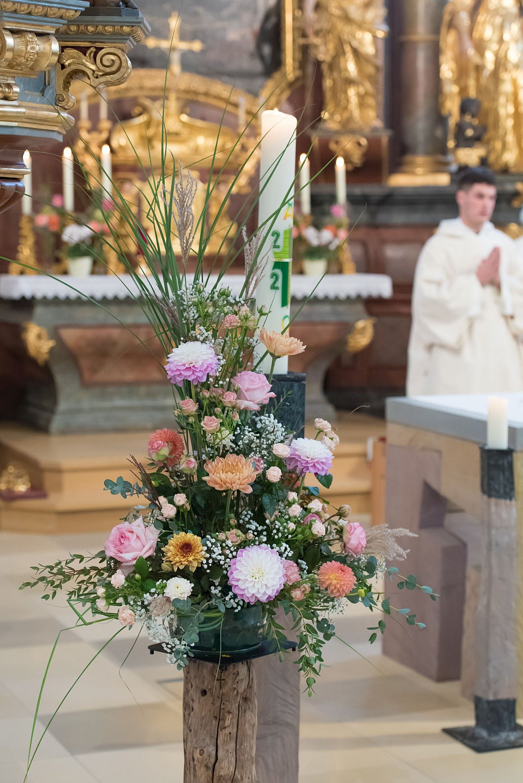 Home first Mass of Br. Martin P. Thaller