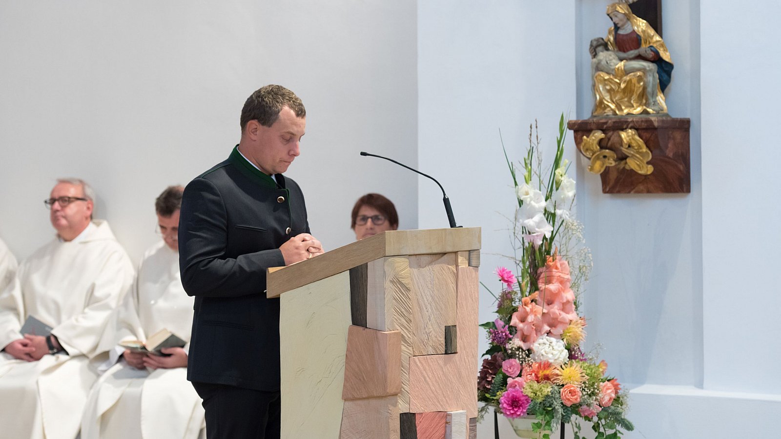 Home first Mass of Br. Martin P. Thaller