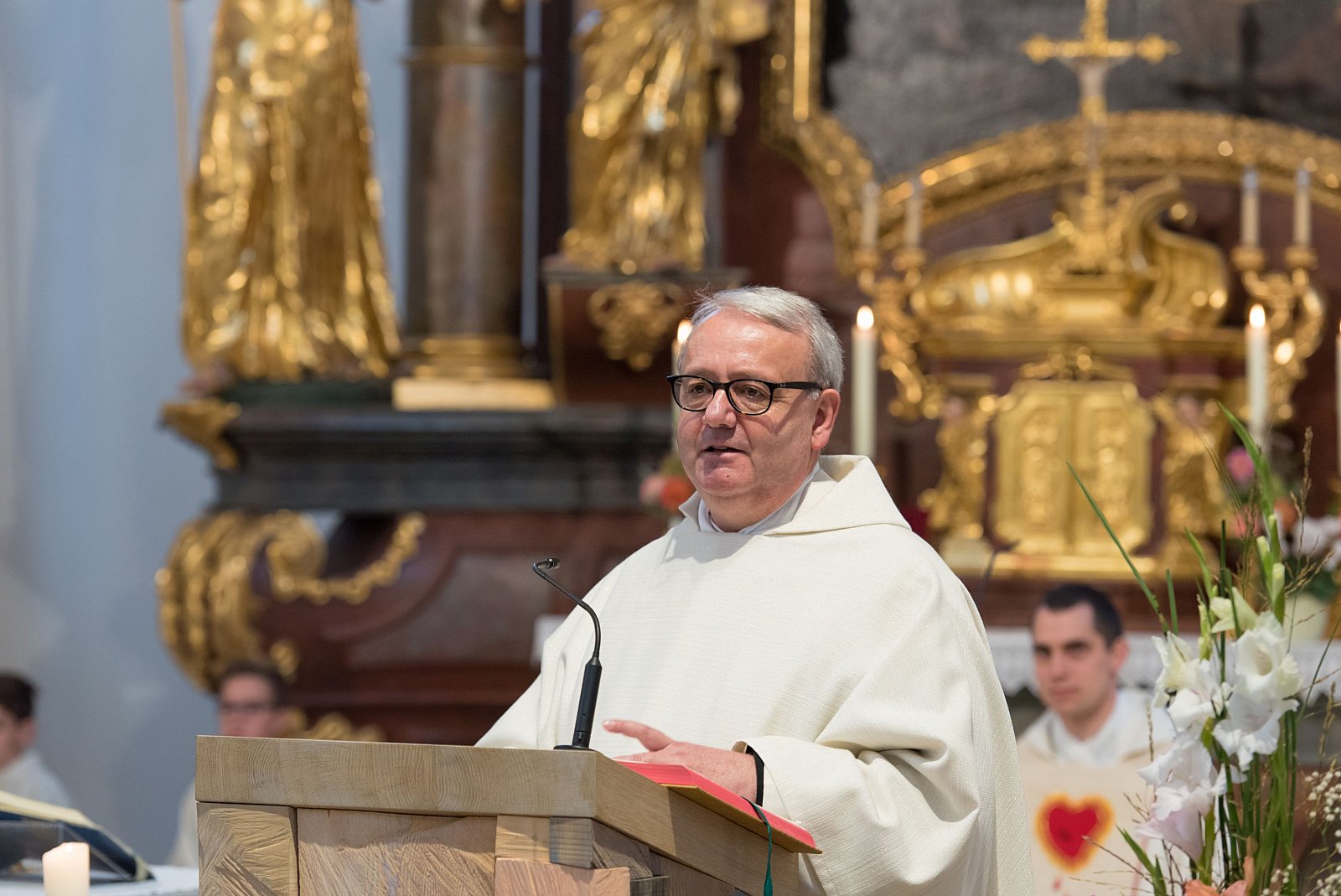 Home first Mass of Br. Martin P. Thaller