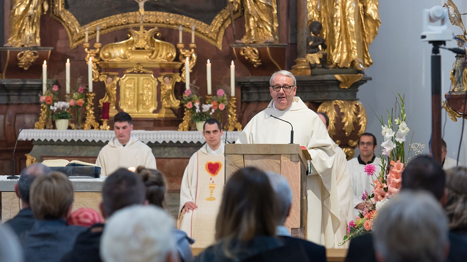 Home first Mass of Br. Martin P. Thaller
