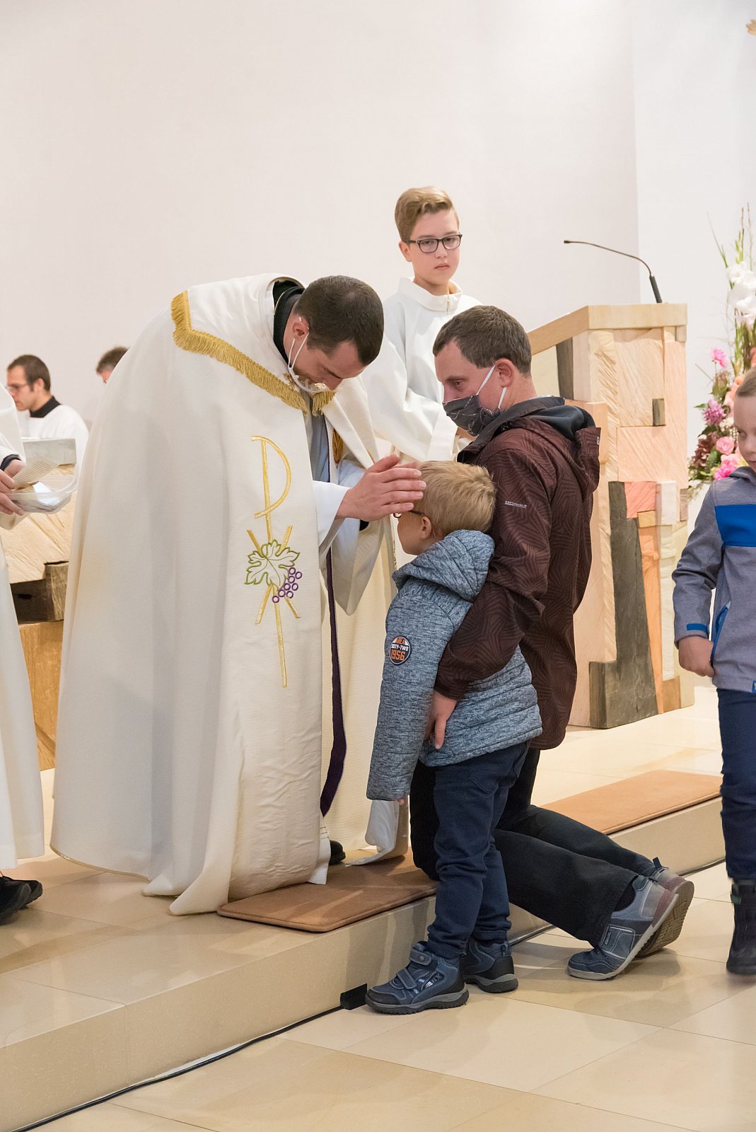 Home first Mass of Br. Martin P. Thaller