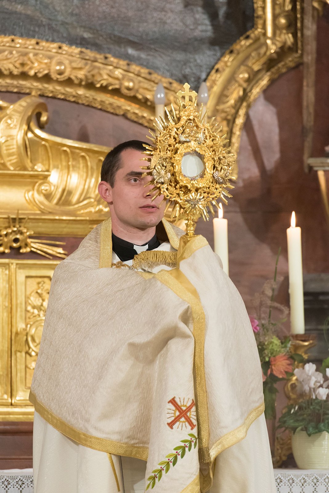 Home first Mass of Br. Martin P. Thaller